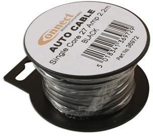 LASER TOOLS MINI REEL AUTOMOTIVE CABLE 27A BLACK