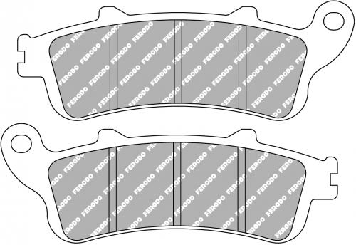 FERODO FDB2073EF BRAKE PADS ORGANIC