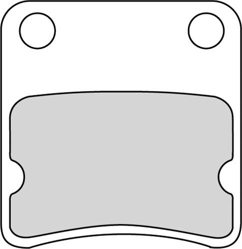 FERODO FDB625EF  BRAKE PADS ORGANIC