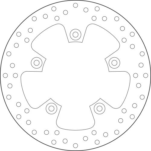 Brembo Serie Oro Fixed Brake Disc 240 mm – 68B407F1