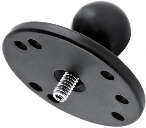 RAM MOUNTS 2.5" ROUND BASE1" BALL & 1/4-20THREAD
