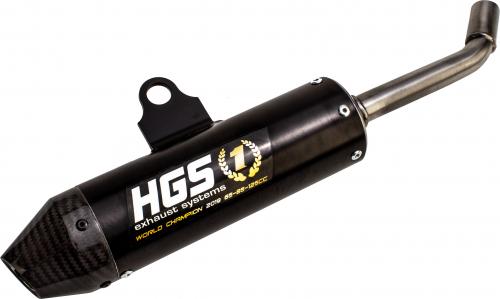 HGS SILENCER ALU BLACK CARB. END CAP HGKT2007142