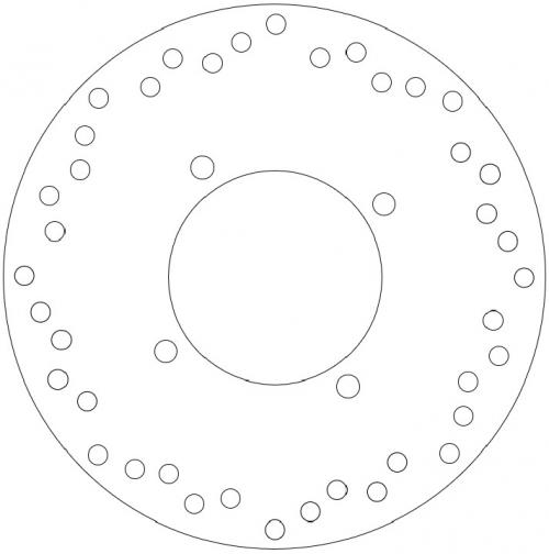 FERODO FMD0320R FIXED BRAKE DISC