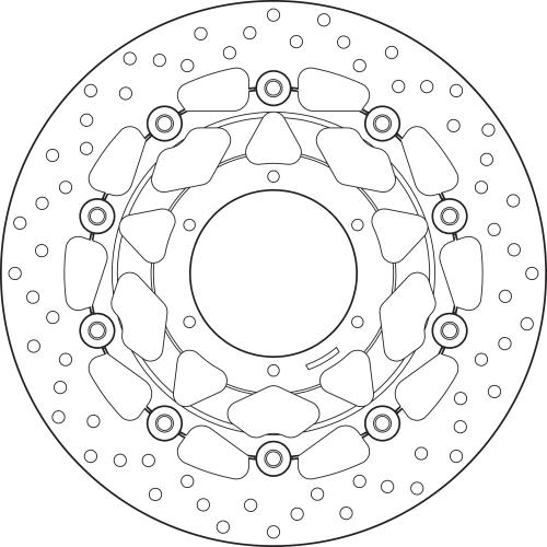 Brembo Serie Oro Floating Brake Disc 310 mm – 78B40867