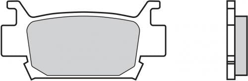 Brembo SD Sintered Brake Pads for Honda TRX 700 XX / TRX 500 ALL MODELS & More – 07HO58SD
