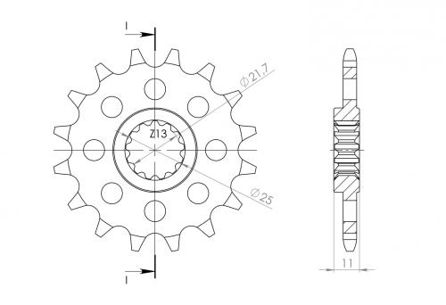 SUPERSPROX SUPERSPROX FRONT 17T, 520 SU1158117