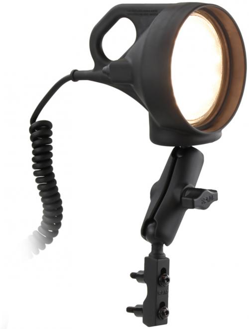 RAM MOUNTS UNP RAM GOLDWING UBOLT RUBBER SPOT LIGHT
