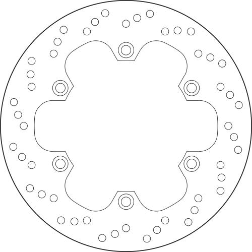 Brembo Serie Oro Fixed Brake Disc 276 mm – 68B407E9