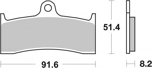 Brembo SR Sintered Brake Pads for MV Agusta / Buell / Honda & More – 07KA20SR
