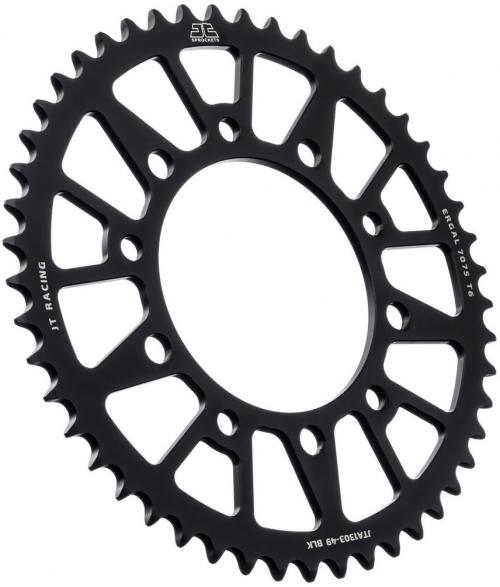 JT SPROCKETS REAR RACELITE ALU 49T BLACK, 520 JTA130349Z