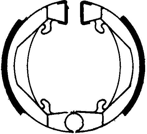 FERODO FSB712 BRAKE SHOES
