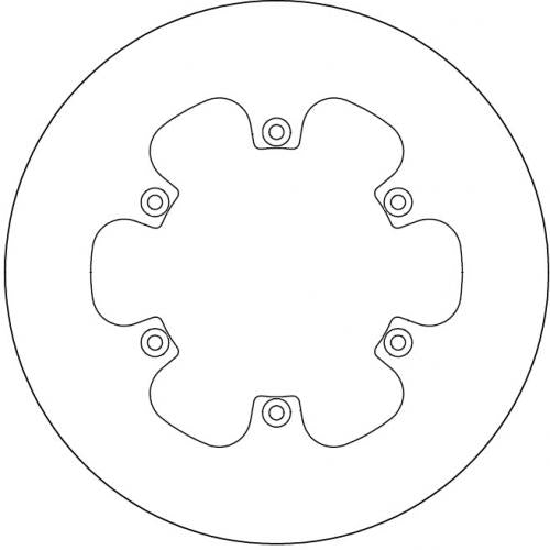 FERODO FMD0459RS BRAKE DISC FIXED