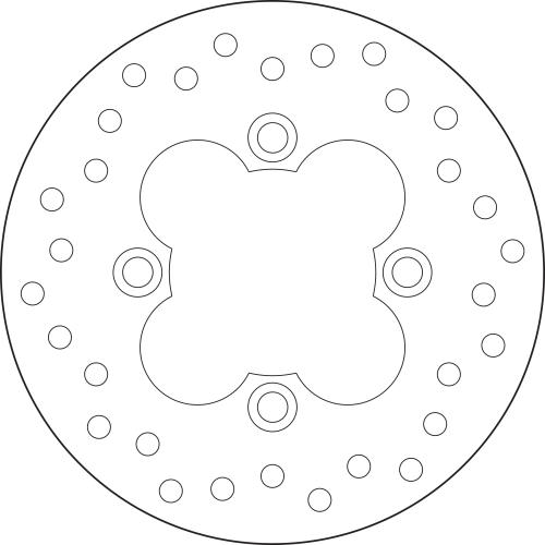 Brembo Serie Oro Fixed Brake Disc 190 mm – 68B40720