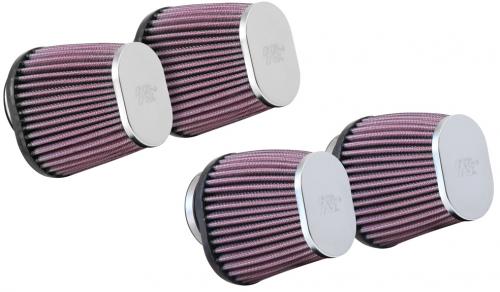 K&N UNIVERSAL FILTER CHROME RC2914