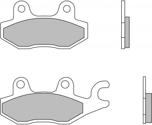 BREMBO 07YA22SA BRAKE PADS SINTER
