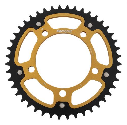 SUPERSPROX SUPERSPROX REAR STEALTH 44T, GOLD, 525 SU6744G