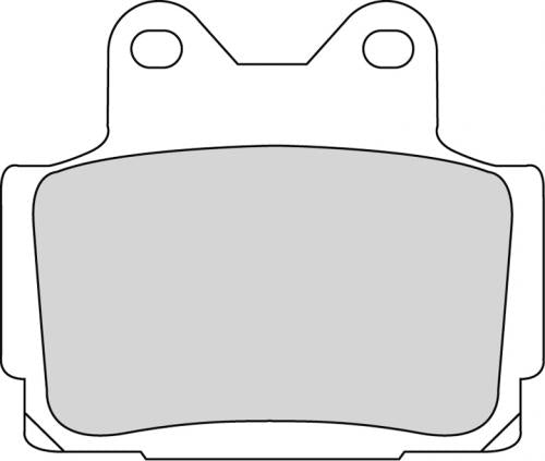 FERODO FDB386P BRAKE PADS ORGANIC