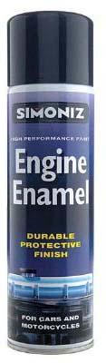MISCELLANEOUS CHEMICALS SIMONIZ GLOSS BLACK ENGINE ENAMEL 500ML AEROSOL