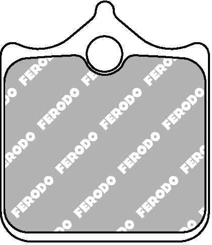 FERODO FDB2120ST BRAKE PADS SINTER