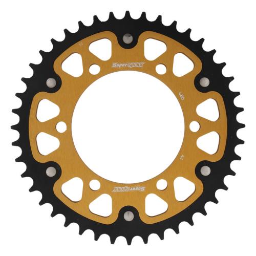 Supersprox Stealth rear sprocket 44T 520 pitch Gold 300R Ninja 2013–2026 RST-486:44-GLD