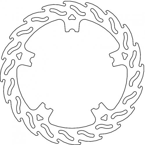 MOTO MASTER 110766, FLAME DISC RING 292