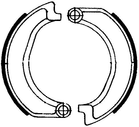FERODO FSB806 BRAKE SHOES