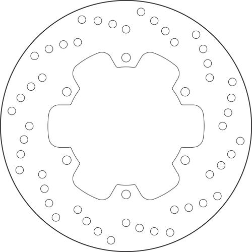 Brembo Serie Oro Fixed Brake Disc 245 mm – 68B40791