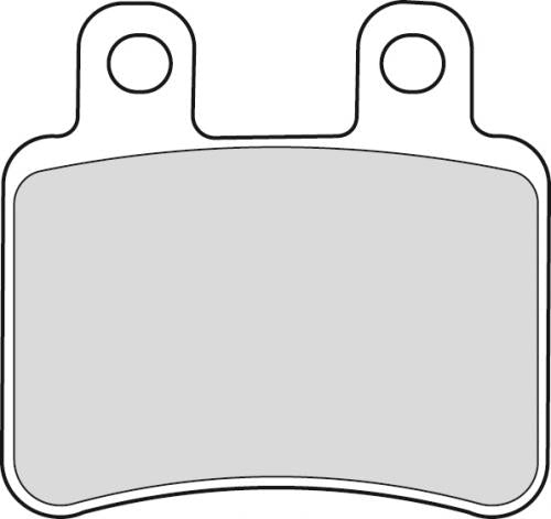 FERODO FDB2128EF BRAKE PADS ORGANIC
