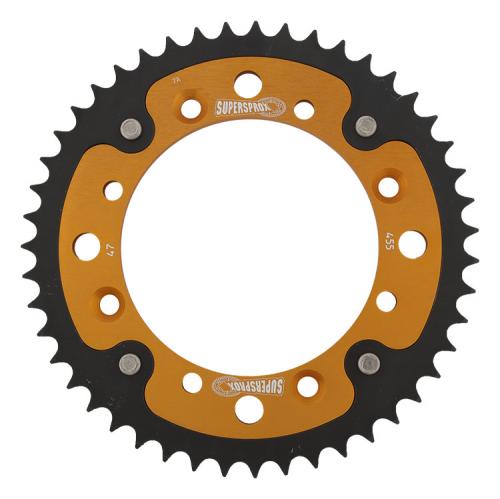 SUPERSPROX SUPERSPROX REAR STEALTH 47T, GOLD, 420 SU645547G