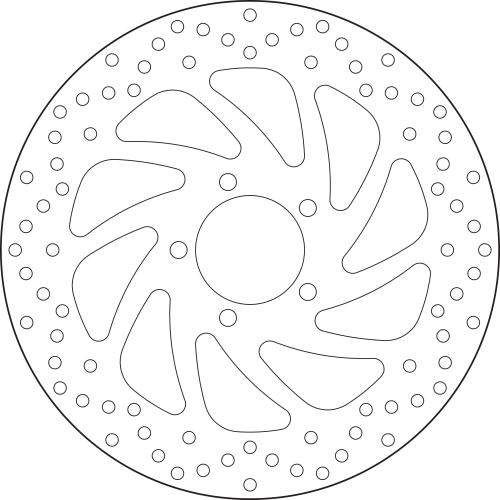Brembo Serie Oro Fixed Brake Disc 280 mm – 68B407J5