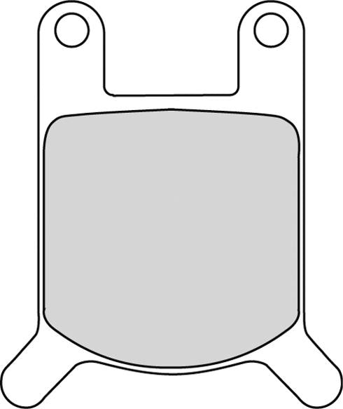FERODO FDB213P BRAKE PADS ORGANIC
