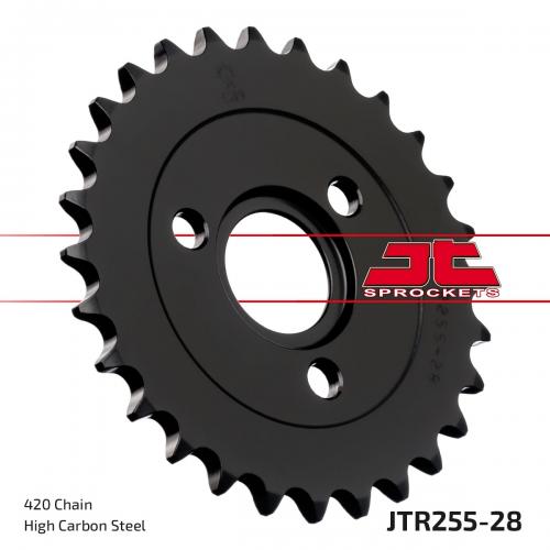 JT SPROCKETS REAR STEEL 28T, 420 JTR025528