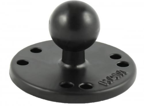 RAM MOUNTS UNPKD. RAM 2 7/16" DIA.BASE WITH 1" BALL