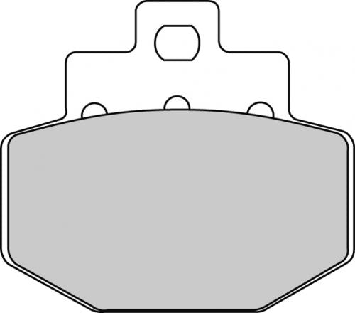FERODO FDB2115EF BRAKE PADS ORGANIC