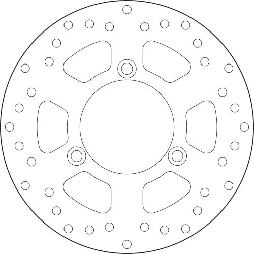 Brembo Serie Oro Fixed Brake Disc 240 mm – 68B40770