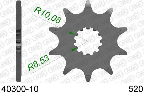 AFAM FRONT 10T, 520 AF14030010