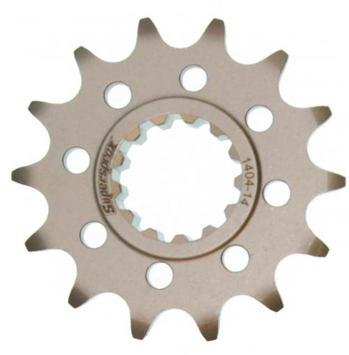Supersprox front sprocket 14T 520 pitch Black HP4 (S1000RR Race Bike) (520 conv.) 2013–2026 CST-1404:14.2