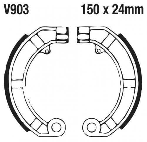 EBC V903 EBC BRAKE SHOES