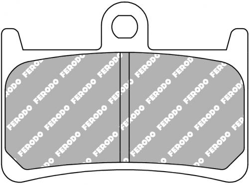 FERODO FDB605EF BRAKE PADS ORGANIC