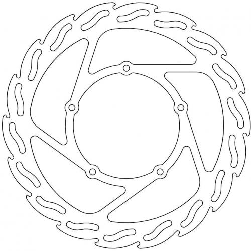 MOTO MASTER 110431, FLAME FIXED DISC 260