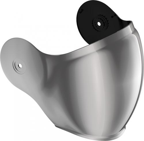 ROOF RO38 VOYAGER / ROVER VISOR , IRIDIUM SILVER