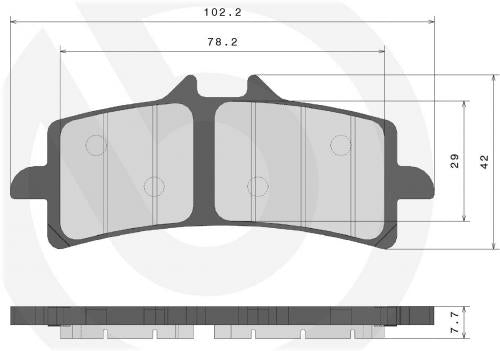 Brembo Sintered Brake Pads for Ducati / Triumph / MV Agusta & More – 07BB3792