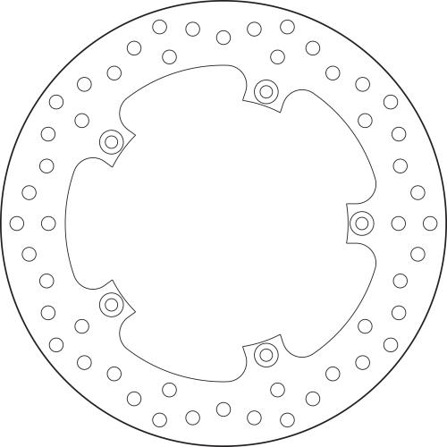 Brembo Serie Oro Fixed Brake Disc 226 mm – 68B40751