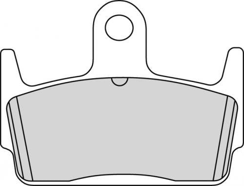 FERODO FDB2101AG BRAKE PADS ORGANIC