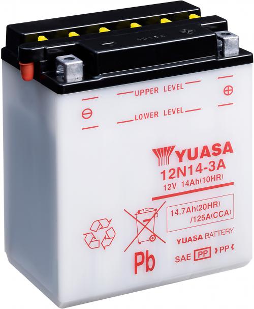 YUASA 12N14-3A YUASA BATTERY