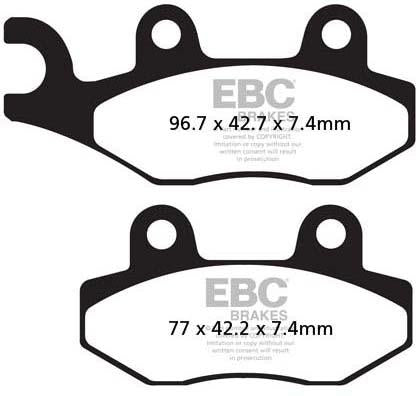 EBC MX-S 135 EBC SINTERED DISC PADS
