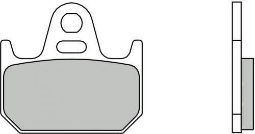 BREMBO 07YA29CC BRAKE PADS ORGANIC