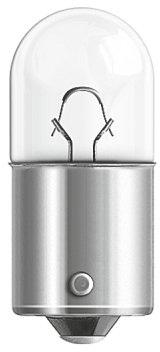 OSRAM 12V 10W R10W BA15S 2-PK