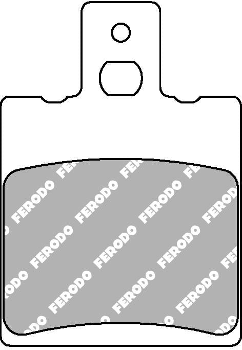 FERODO FDB2081AG BRAKE PADS ORGANIC