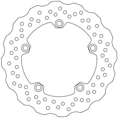 FERODO FMD0470R FIXED BRAKE DISC